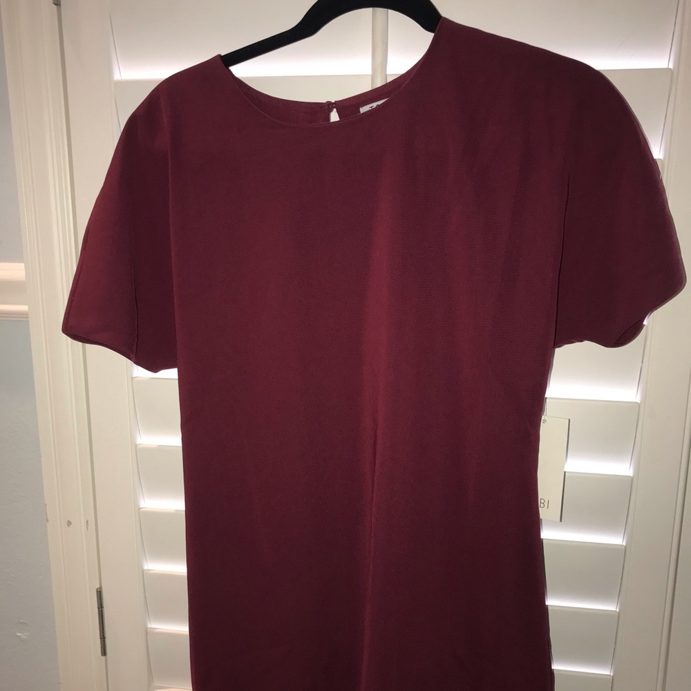 Wine Colored Dress